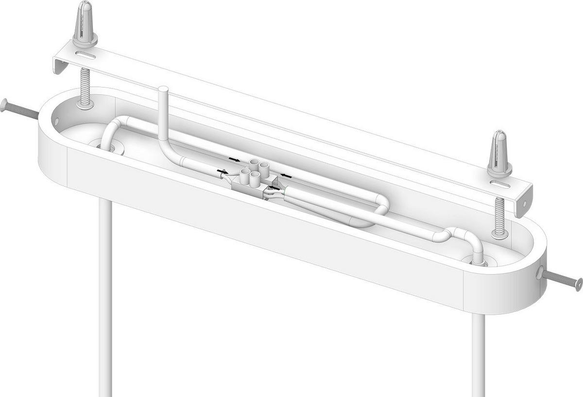 Hängeleuchte 8520345 Madera - Eschefarben/Weiß, Natur, Holz (52/140cm)