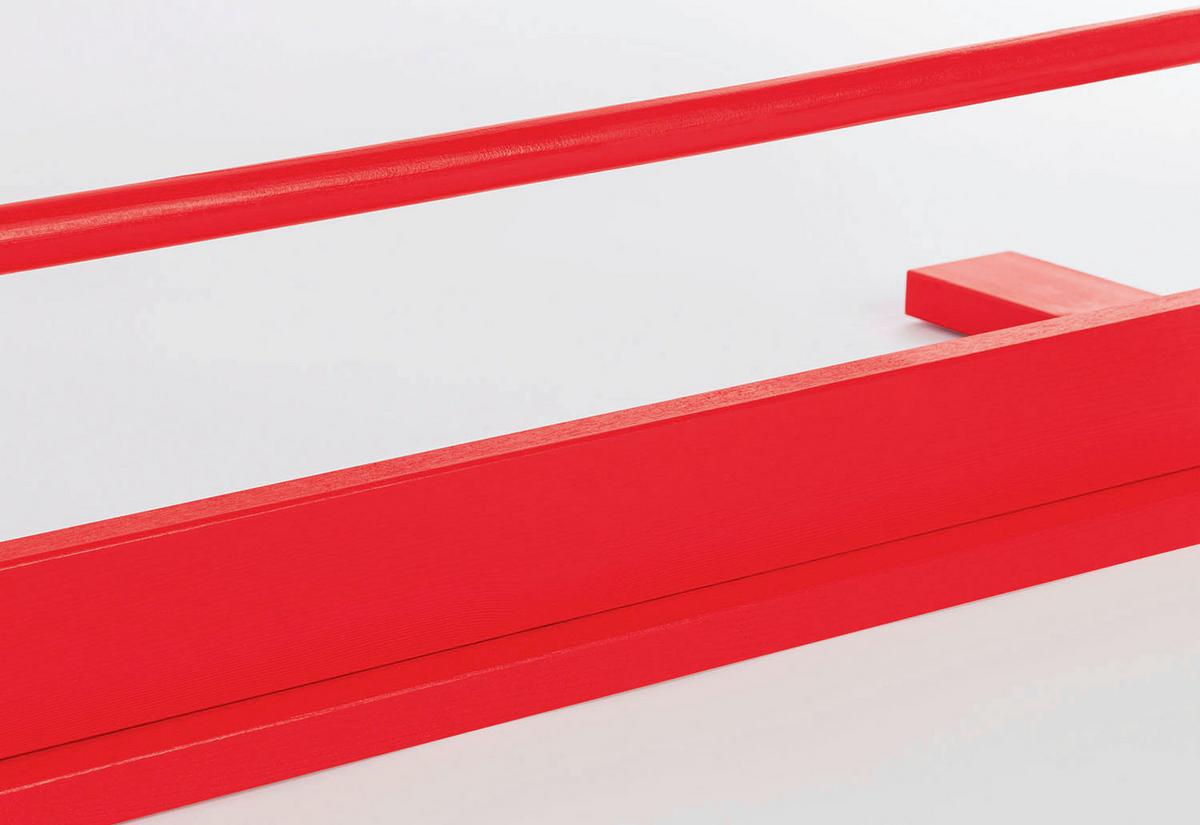 Hindernisparcour Hoppe - Rot, Basics, Holz (92/67/50cm) - Pinolino