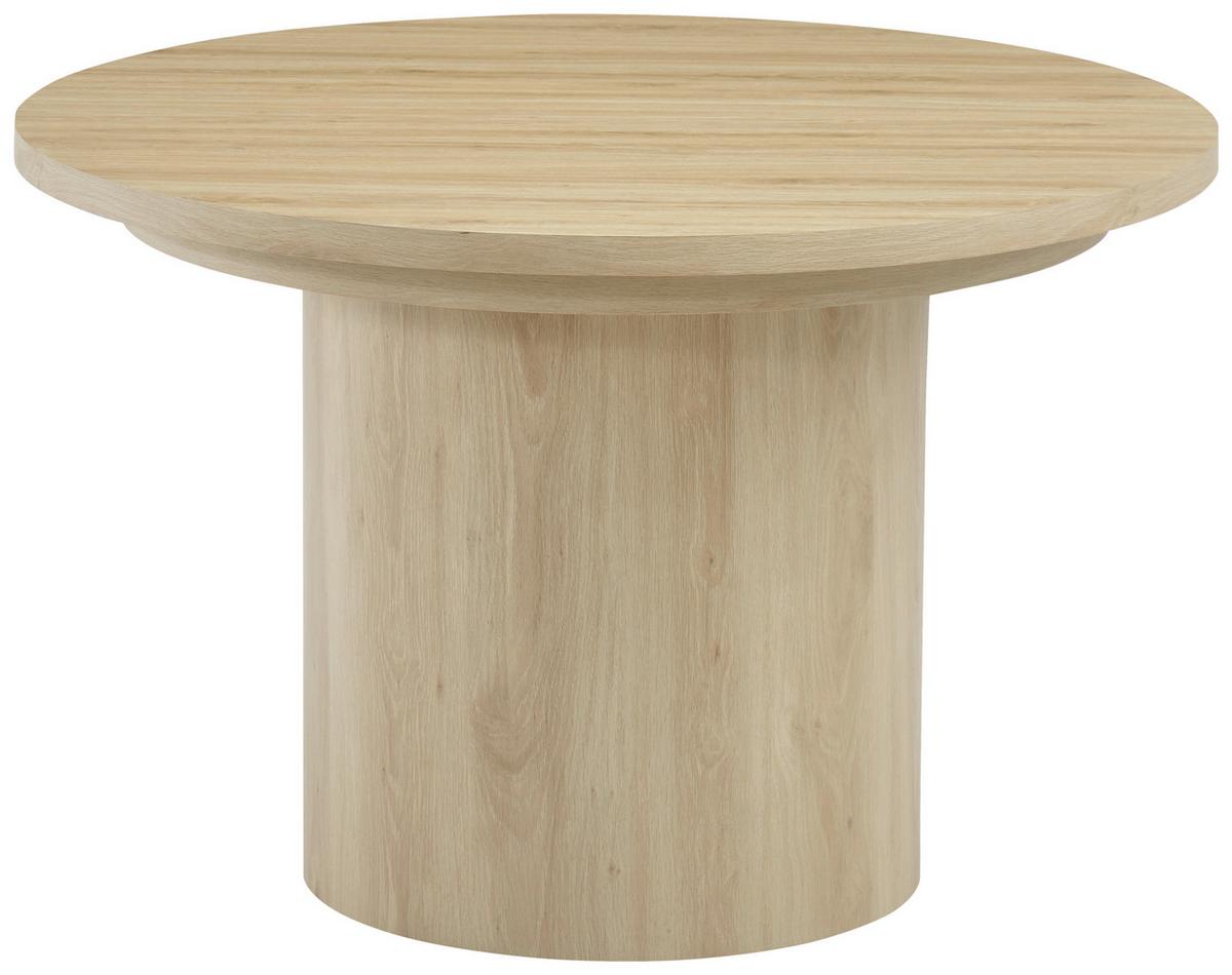 Esstisch Kiruna Eichefarben L: 115-268 cm - Eichefarben, MODERN, Holzwerkstoff (115/268/115/76cm) - P & B