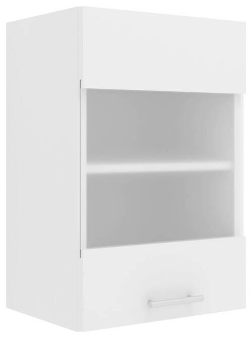 Küchenoberschrank Esilo 40 cm Weiß - Weiß, KONVENTIONELL, Glas/Holzwerkstoff (40/60/31cm) - MID.YOU
