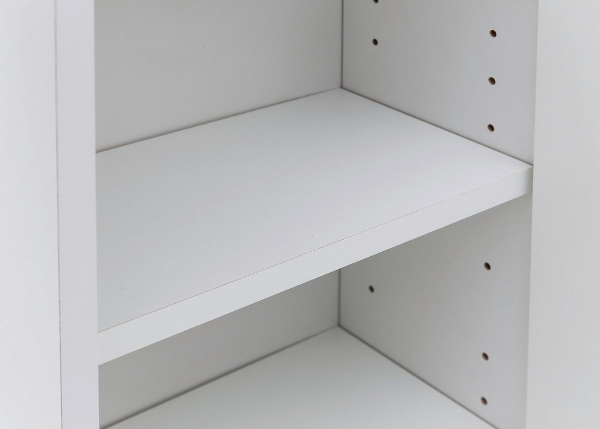 Hängeschrank Pienza B: 40 Cm Weiß Dekor Mit Drehtüre - Weiß, Basics, Holzwerkstoff (40/64/20cm) - Held