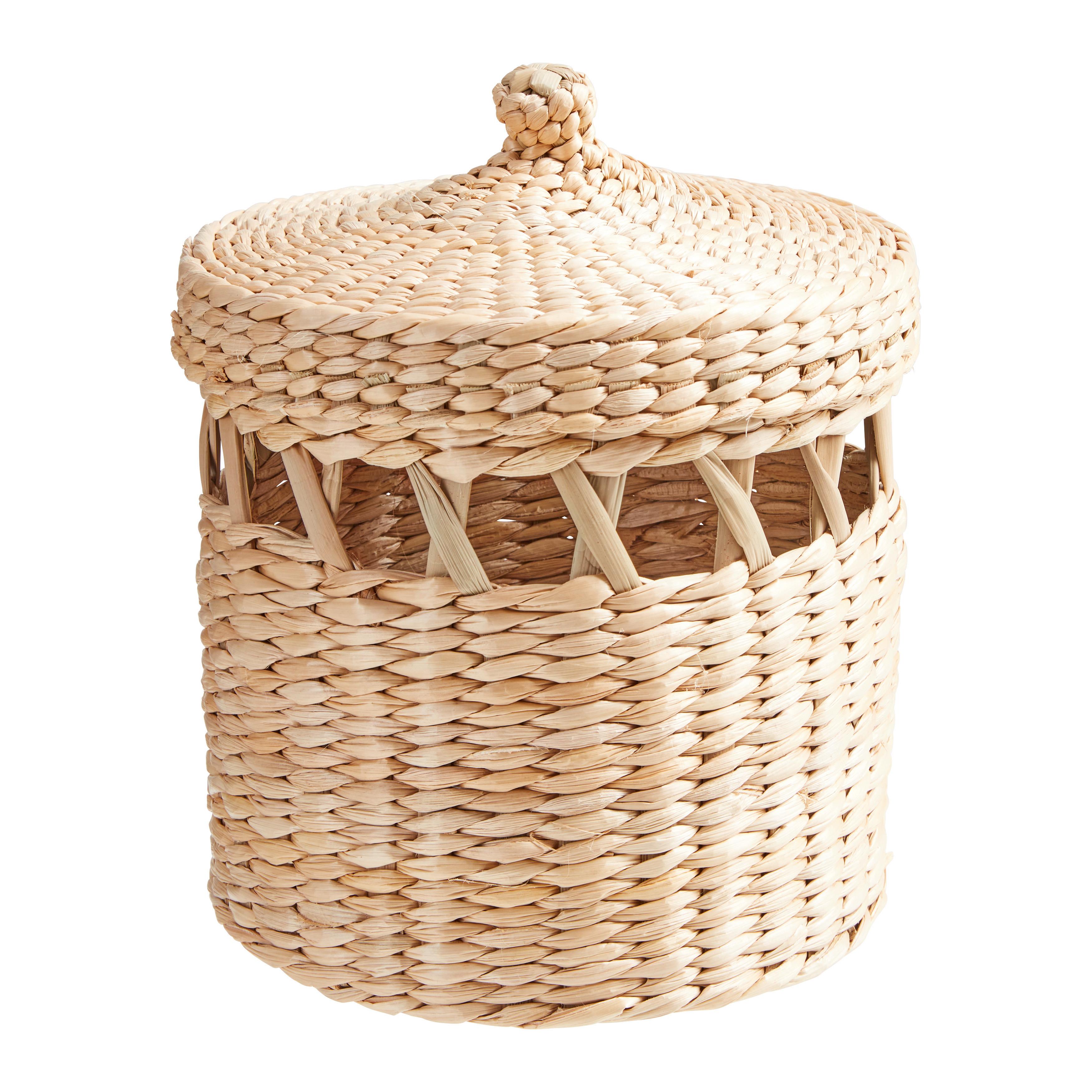 KOŠ LEILA - přírodní barvy, Konvenční, přírodní materiály (16/20cm) - Modern Living