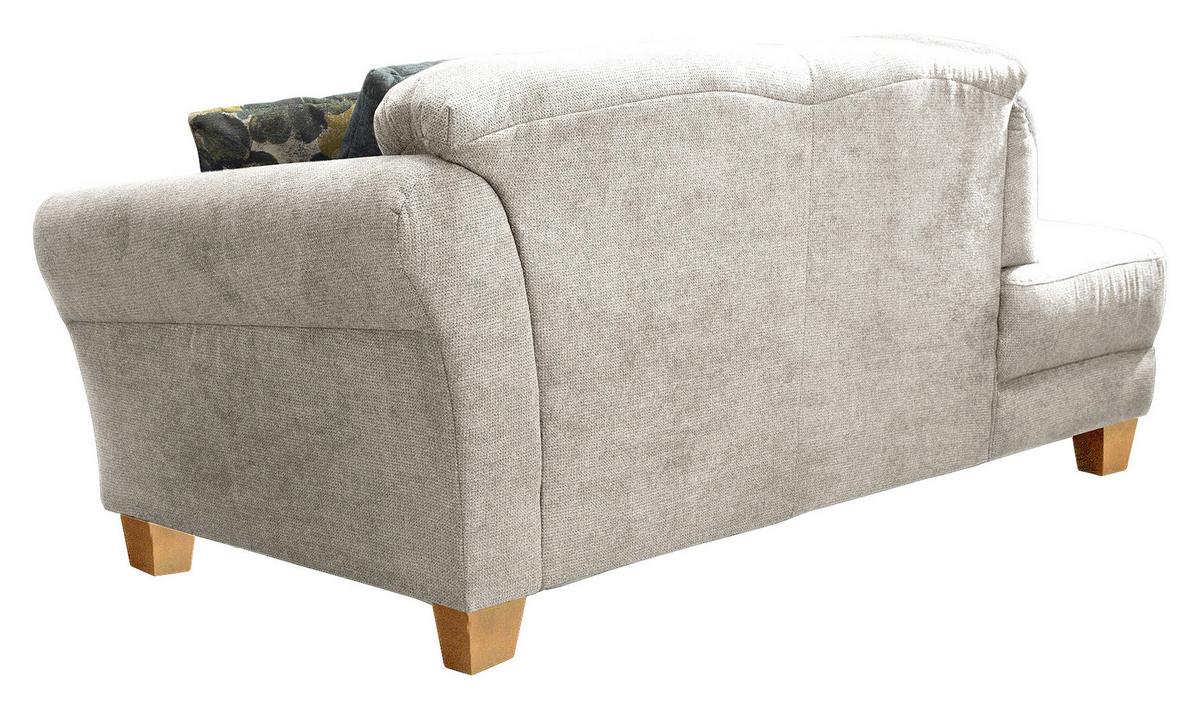 Récamiere Gotland V, Creme B: 194 cm - Creme/Naturfarben, KONVENTIONELL, Textil (194/84/91cm) - Sit & More