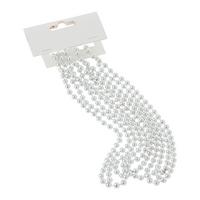 Girlanda 270 cm - zlatá/strieborná, Konventionell, plast (0,8/270cm) - Mömax