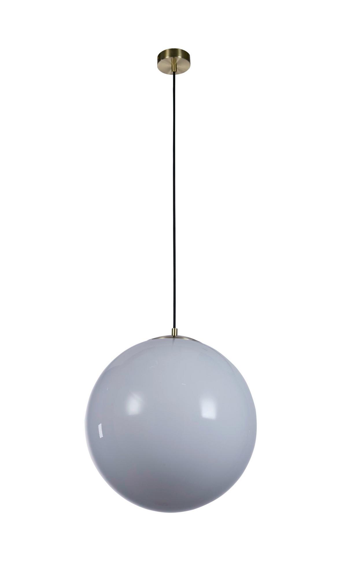 Hängeleuchte 6099sb - Messingfarben, Basics, Glas/Metall (40/43cm)