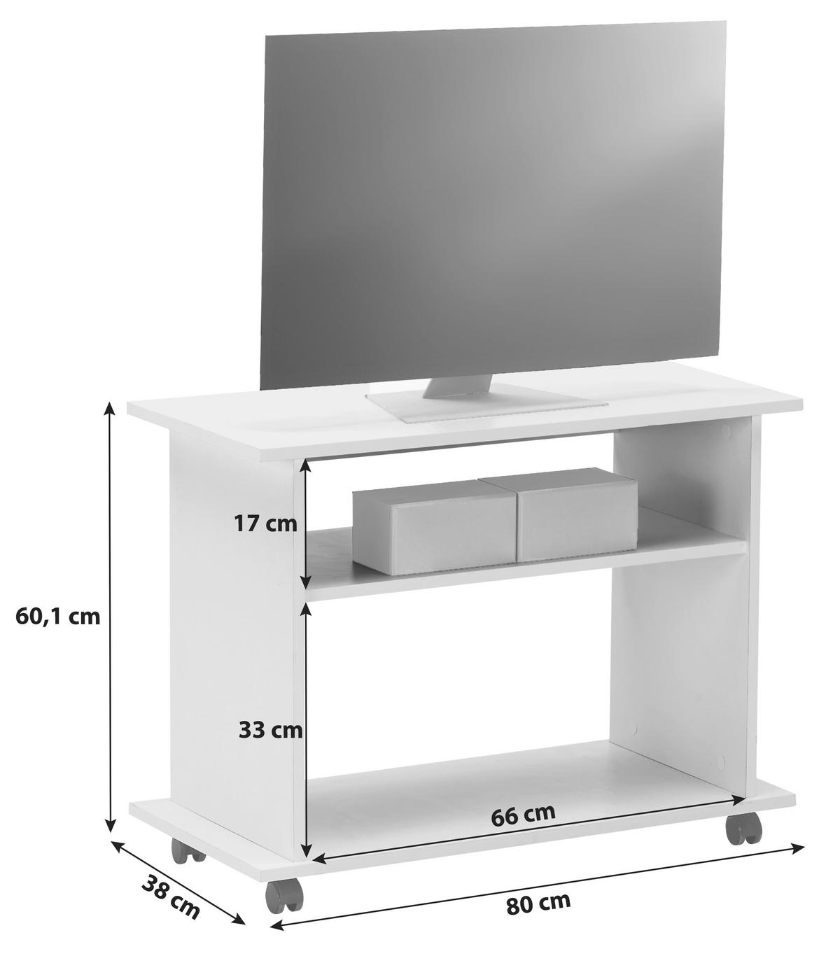TV-Lowboard Mx 182 B: 80 cm Eiche Artisan - Eiche Artisan, MODERN, Holzwerkstoff (80/60,1/38cm)