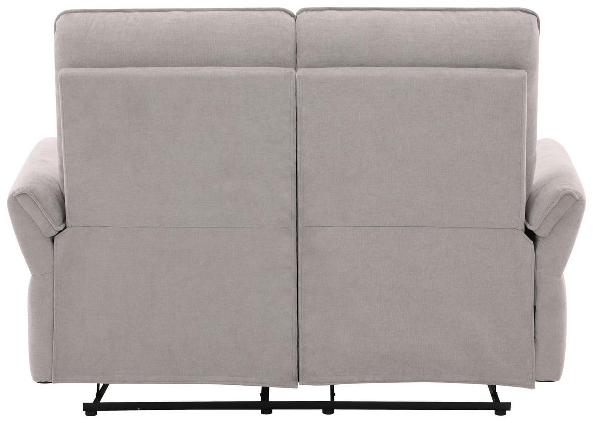 2-Sitzer-Sofa Redon Grau B: 143 cm - Schwarz/Grau, Basics, Holz/Textil (143/103/92cm) - Livetastic