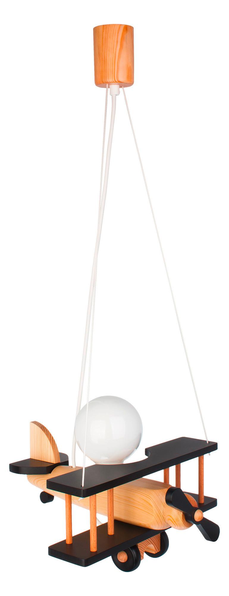 Kinderhängeleuchte Flugzeug H: 75 cm 1-Flammig