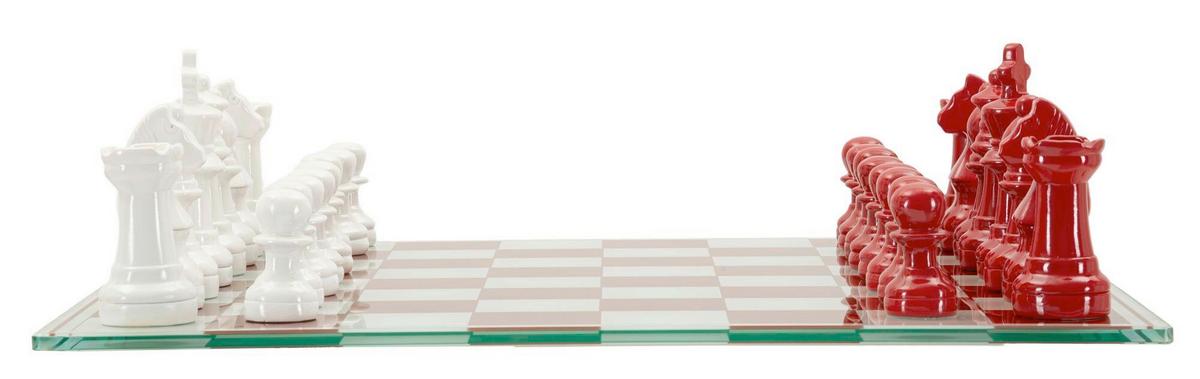 Skulptur Glas/kunststoff, Multicolor - Basics, Glas/Kunststoff (61/61/14cm)