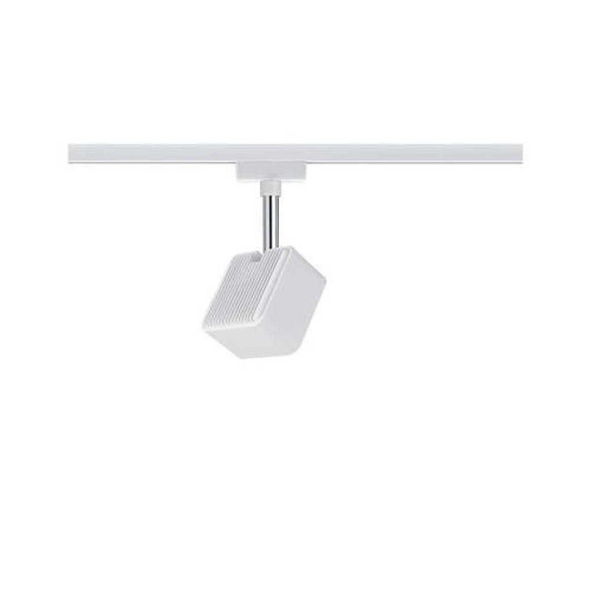 Schienensystem Urail Strahler 95511 in Weiß, Rechteckig - Weiß, Basics, Kunststoff/Metall (1,7cm) - Paulmann