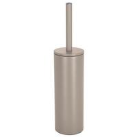 Wc-bürstengarnitur Akira Stehend Metall - Taupe, Basics, Metall (9,5/40cm)