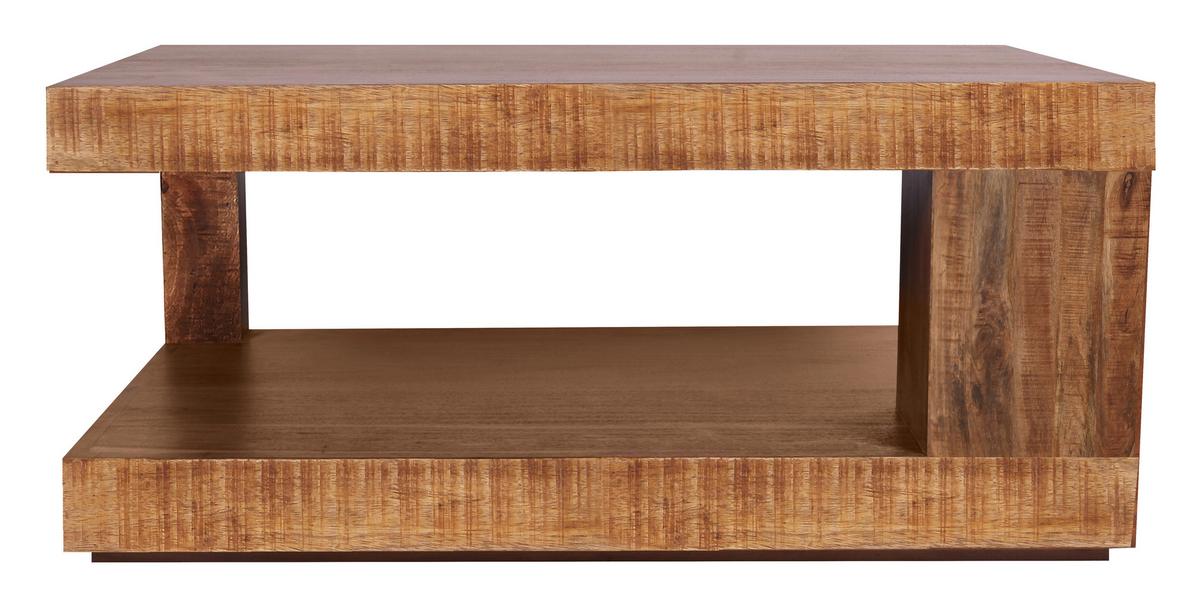 Couchtisch Naturfarben B: 60 cm - Naturfarben, Design, Holz (90/60/40cm) - Livetastic