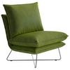 Sessel Skyline - Schwarz/Grün, Design, Textil (72/84/90cm) - Livetastic
