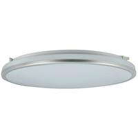 Led-deckenleuchte Ø 33 Cm, Mit Farbtemperaturwechsler - Chromfarben, Basics, Kunststoff/Metall (33/5,7cm)