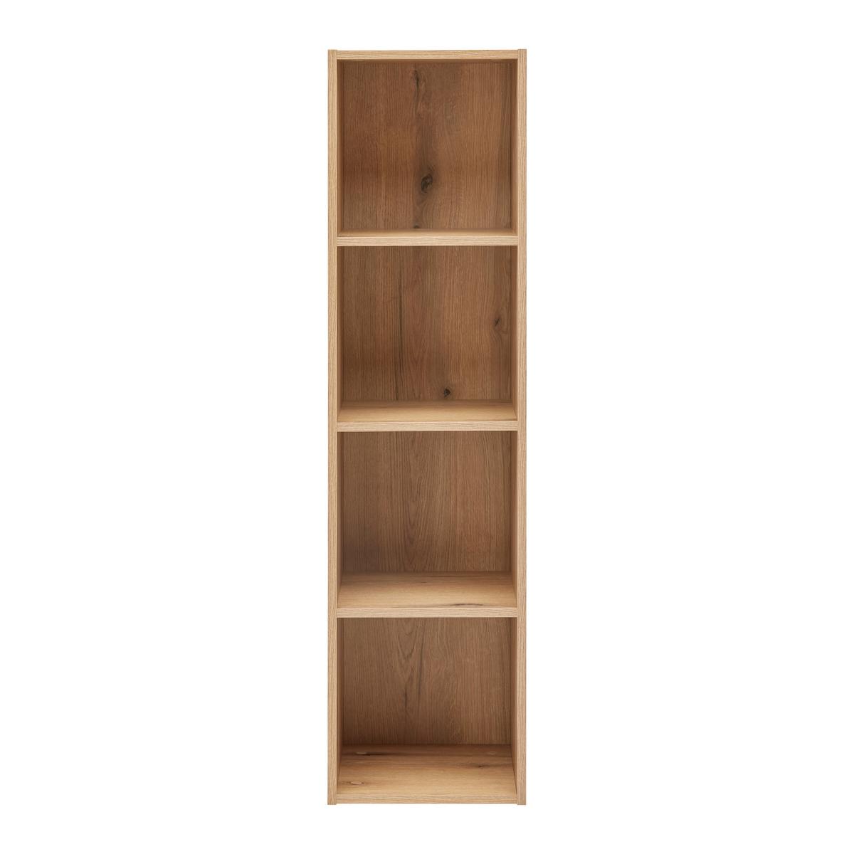 REGÁL LUGO - černá, Moderní, kompozitní dřevo/plast (135/43,2/34,4cm) - Mömax