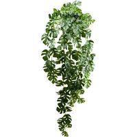 Kunstpflanze Philodendron H: 95 cm - Grün, Design, Kunststoff (95cm)