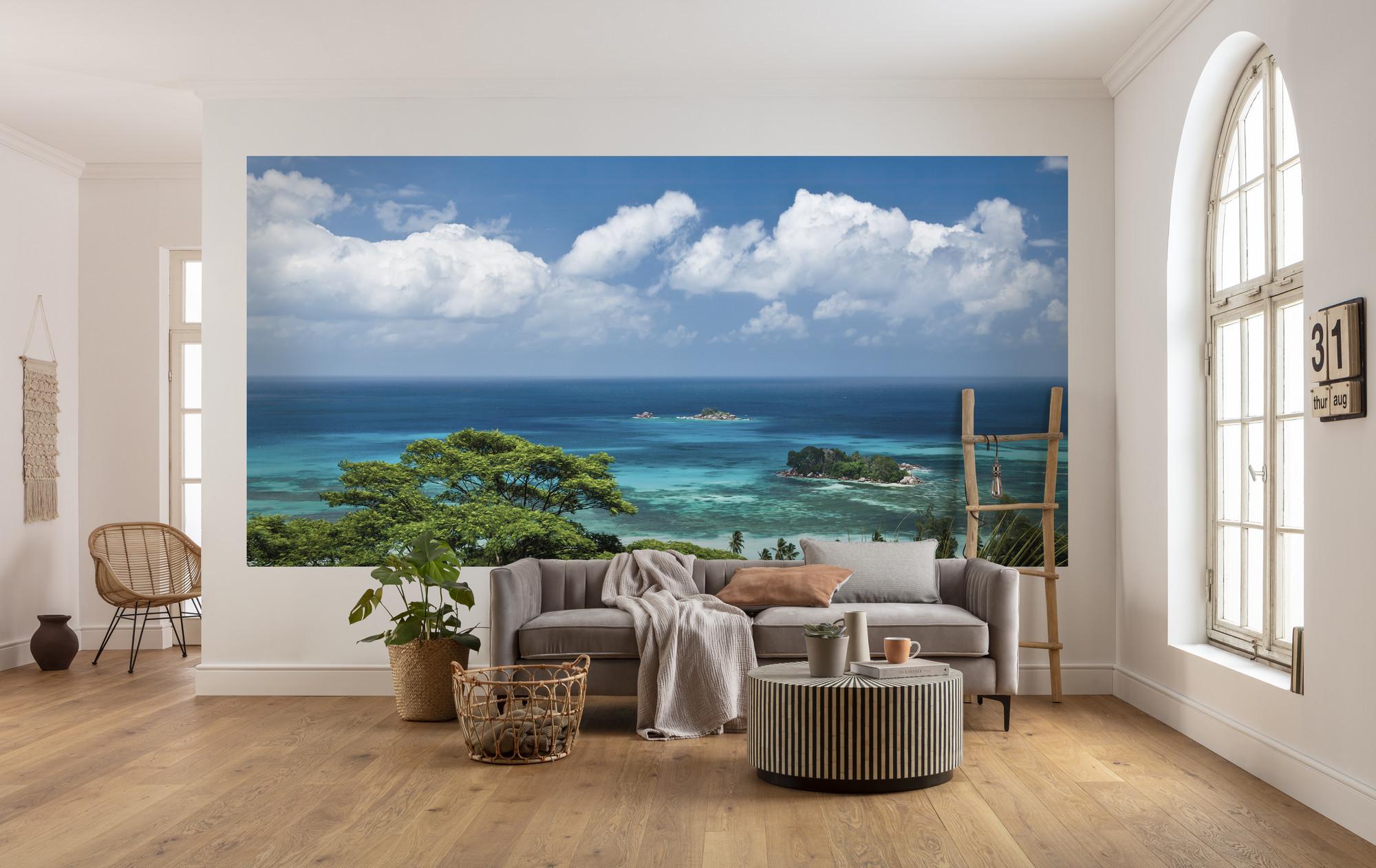 Fototapete The Sea View - Multicolor, Trend, Textil (400/200cm)
