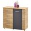 Kommode Uno - Eichefarben/Grau, MODERN, Holzwerkstoff (88/80/40cm) Kommode Uno - Eichefarben/Grau, MODERN, Holzwerkstoff (88/80/40cm)