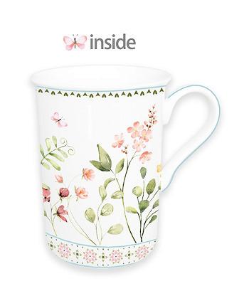 Kaffeebecher Claire - Multicolor, KONVENTIONELL, Keramik (7,5/9,5cm) - James Wood