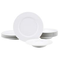 JEDÁLENSKÝ SERVIS POLO - biela, Basics, keramika - Creatable
