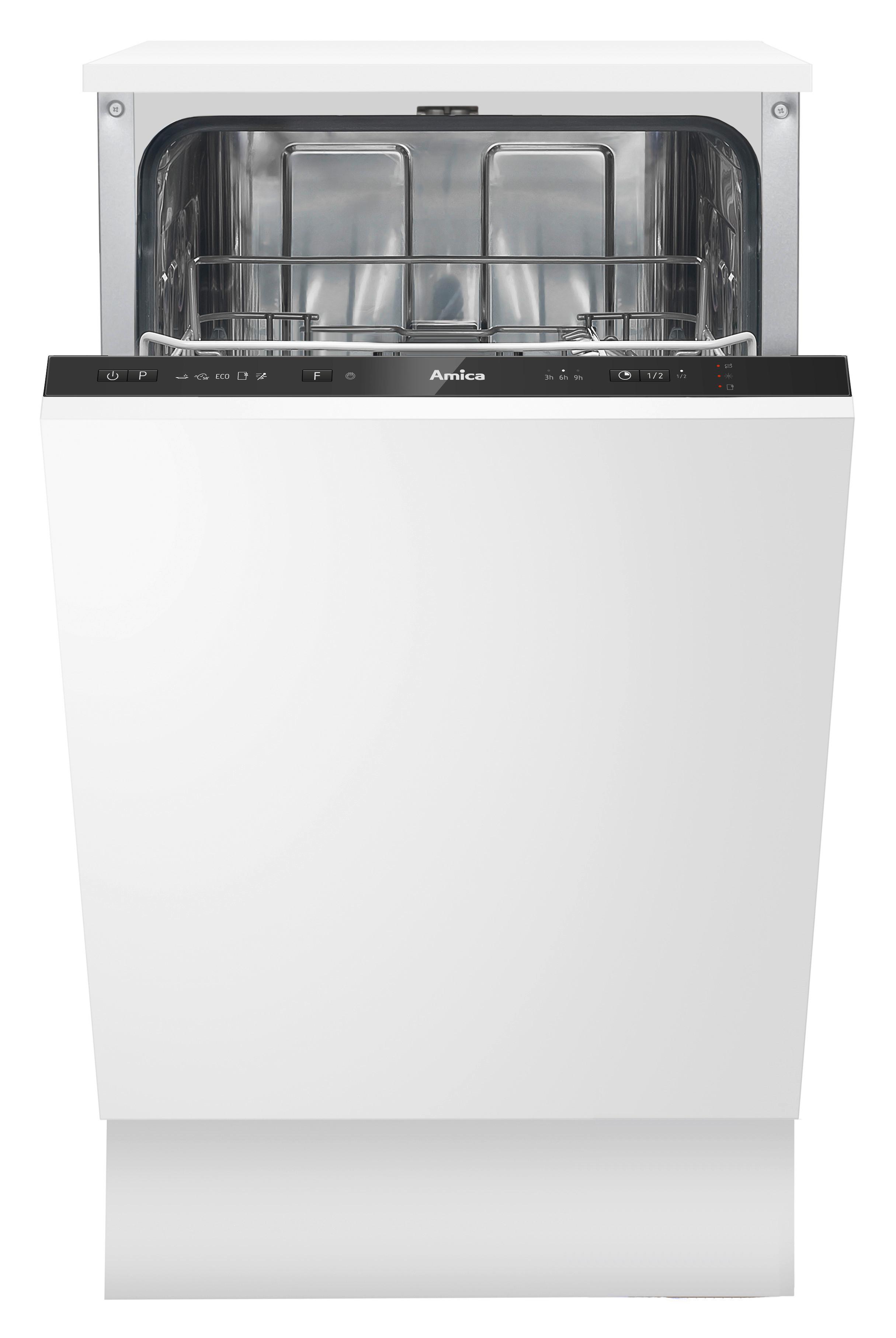 Geschirrspüler Egspv 587 916 - Weiß, Basics, Glas/Metall (44,8/81,5/55cm) - Amica