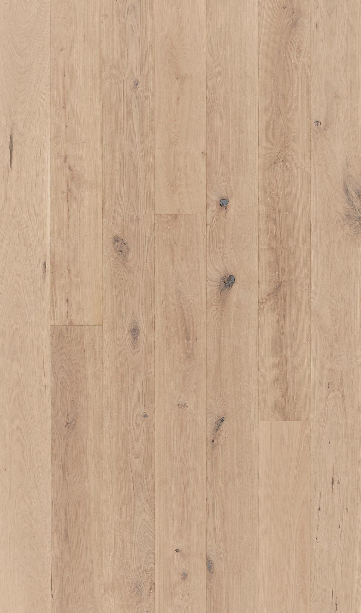 Parkettboden Eiche Hellbraun Gebürstet Landhausdiele Stärke 11,5mm - Hellbraun/Weiß, LIFESTYLE, Holz (220/18,5/1,15cm) - Parador