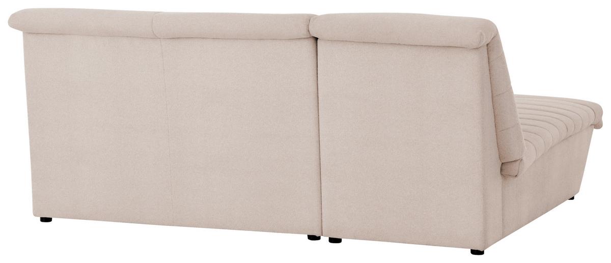Ecksofa Looks Viii - Ecru/Schwarz, Design, Textil (168/214cm) - LOOKS by W.Joop