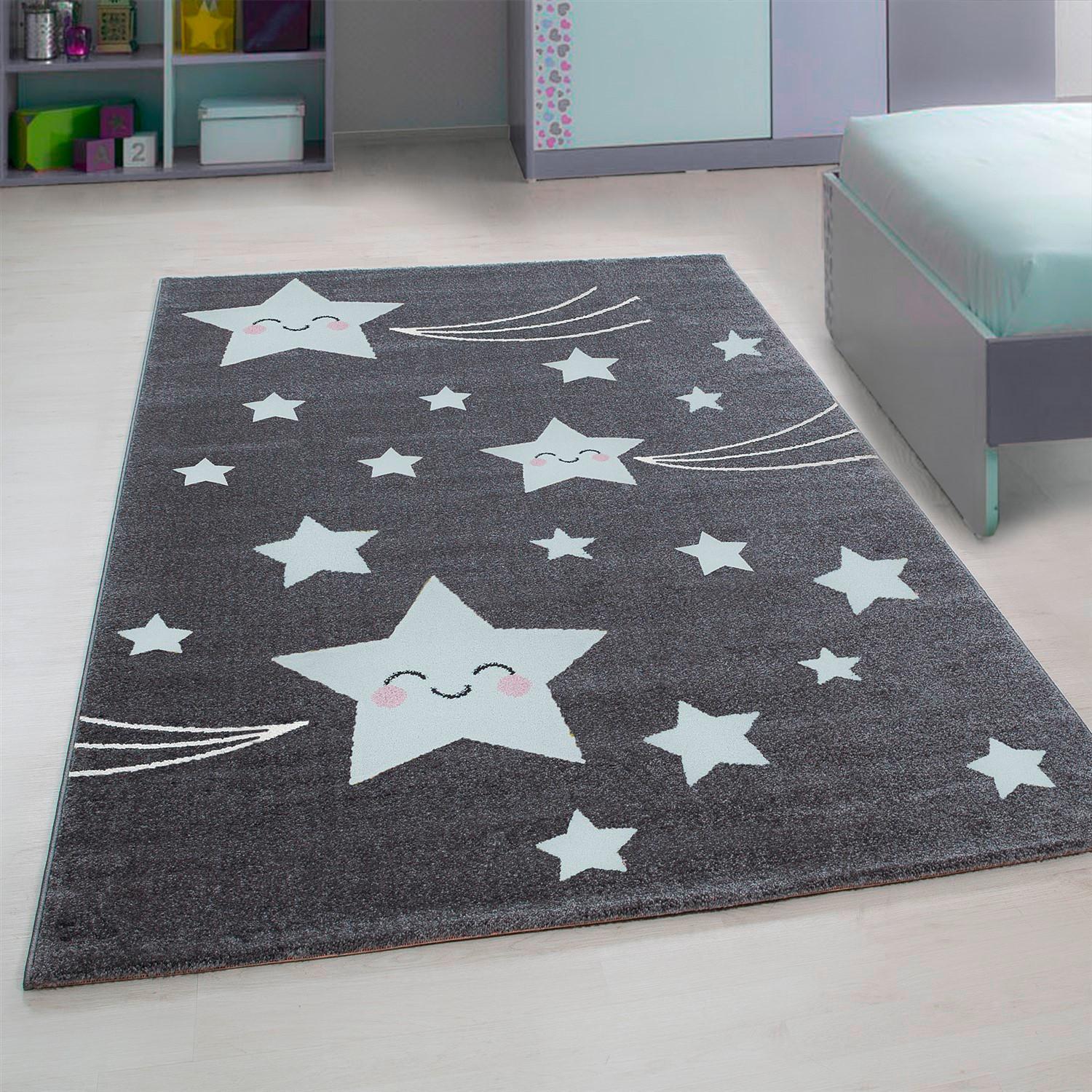 Kinderteppich Kids - Grau, Trend, Textil (200/290cm) - Ben'n'jen