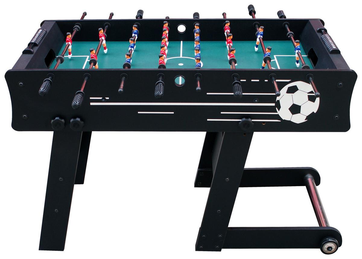 Stolní futbal SKORPION KICK - černá, Moderní, dřevo (121/61/81cm)