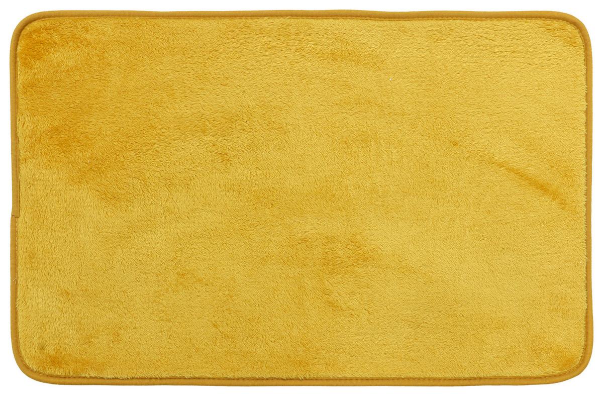 Fürdőszobaszőnyeg Lisa *top Ár* - sárga, Konventionell, textil (45/70cm) - Ondega