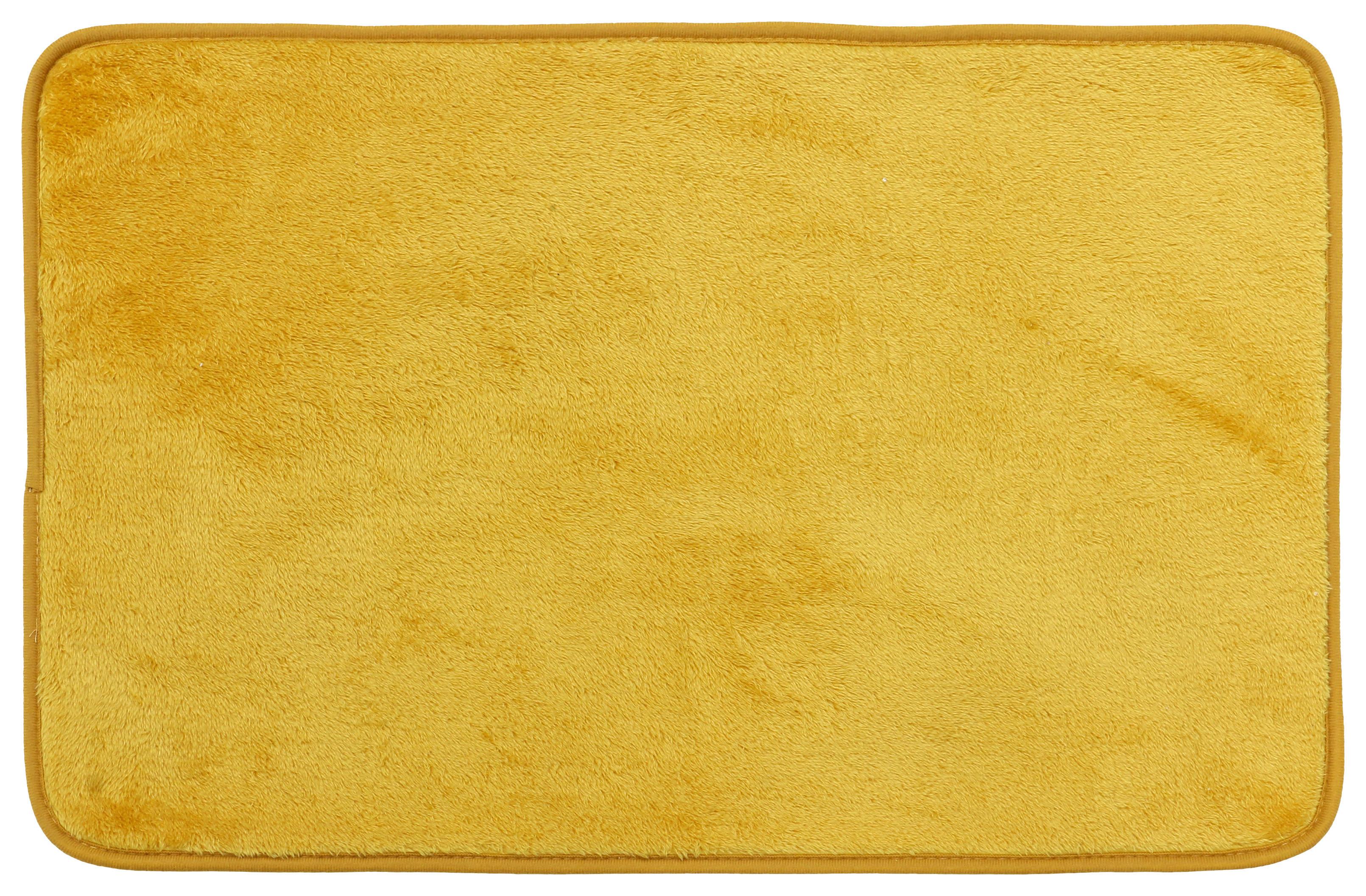 Badematte List 45x70cm Schwarz Waschbar, Rutschhemmend