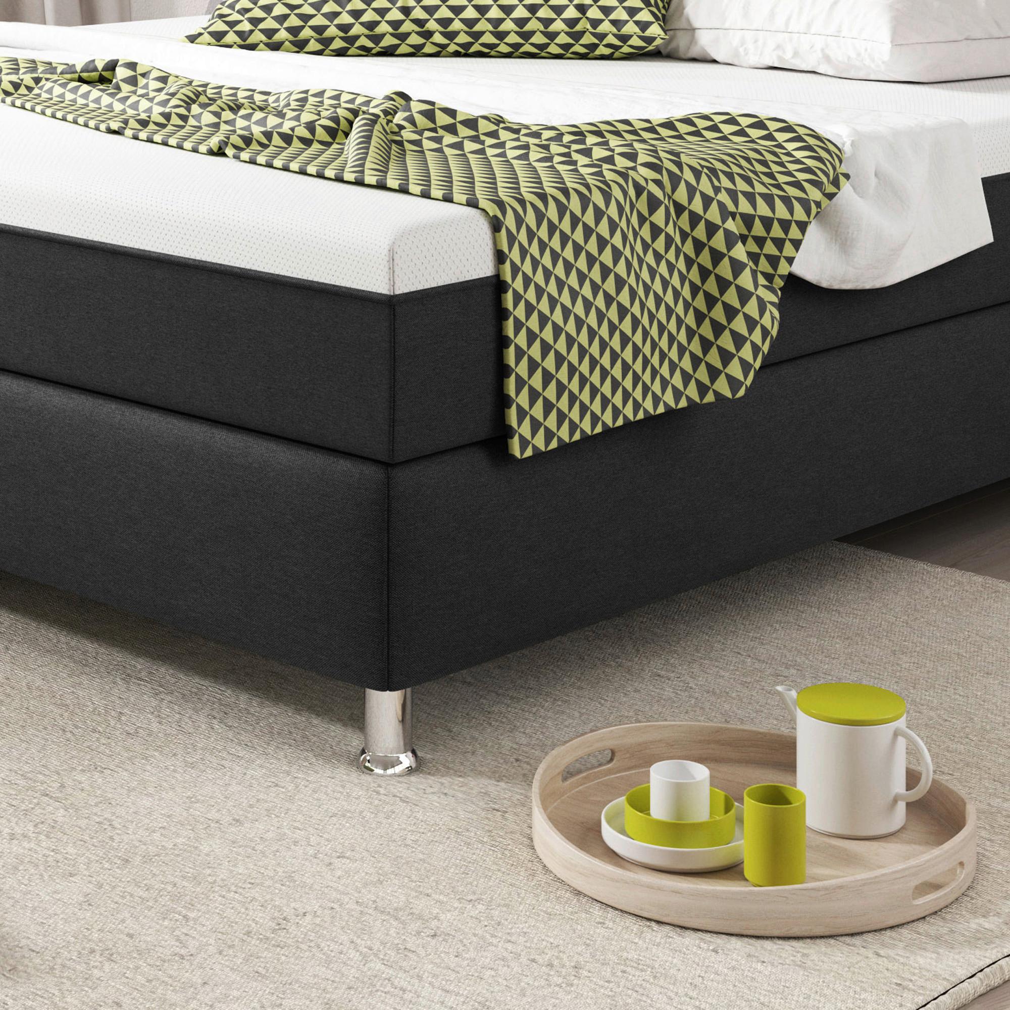 Boxspringbett mit Topper