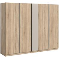 Drehtürenschrank Oakland Sonoma Eiche/Kashmir B: 230 cm - Kaschmir/Sonoma Eiche, MODERN, Holzwerkstoff (230/183/53cm) - MID.YOU