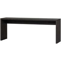 Beistelltisch Maan Dunkelbraun B: 200 cm - Dunkelbraun, MODERN, Holzwerkstoff (200/45/76cm) - Livetastic