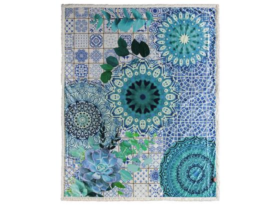 Kuscheldecke Sinsin - Blau, Textil (130/160cm) Kuscheldecke Sinsin - Blau, Textil (130/160cm)