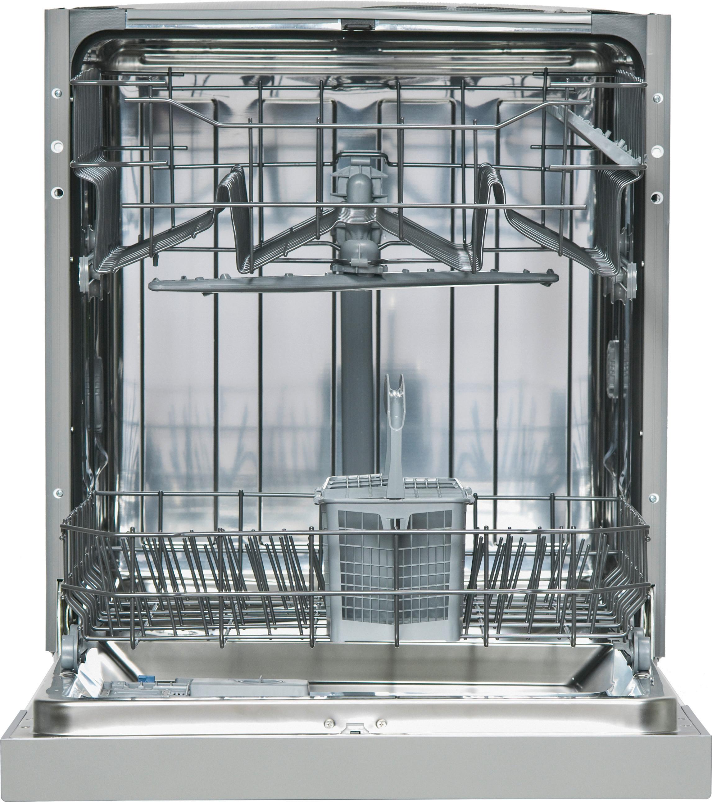 Einbau-Geschirrspüler Gsi 1211 B: 59,8 cm Teilintegriert - Edelstahlfarben, Basics (59,8/82/57cm) - Nabo