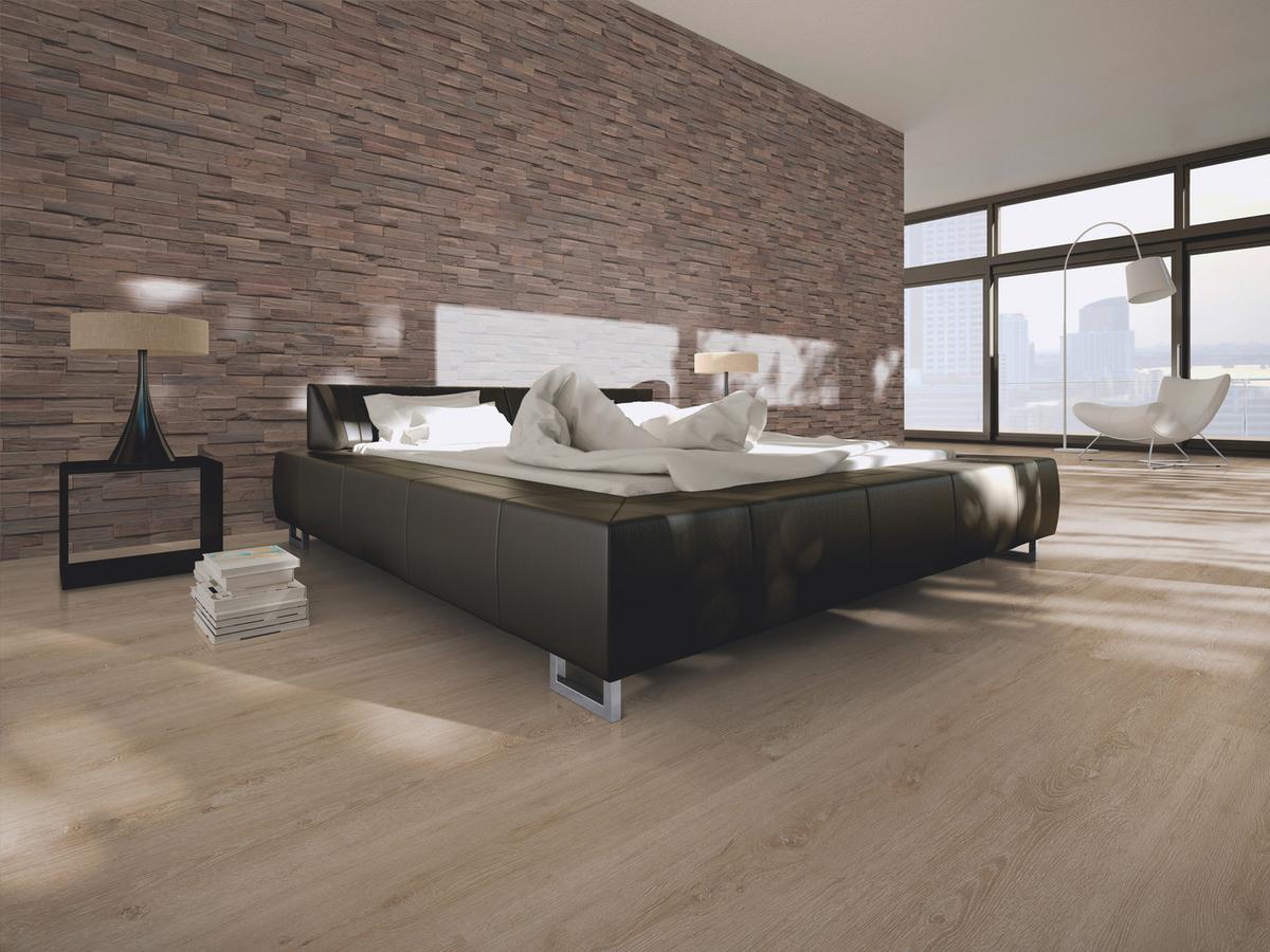 Wandverkleidung Driftwood Hevea Sulu Sea - Dunkelbraun, Basics, Holz (56/20/2cm)