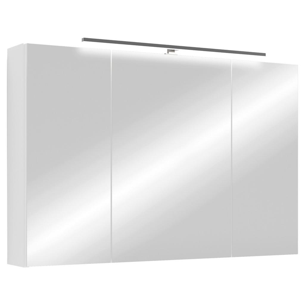 Spiegelschrank Spree Weiß B: 90 cm