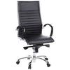 Drehstuhl Parma 20 Schwarz - Schwarz, MODERN, Leder/Kunststoff (60/125/50cm) - MID.YOU