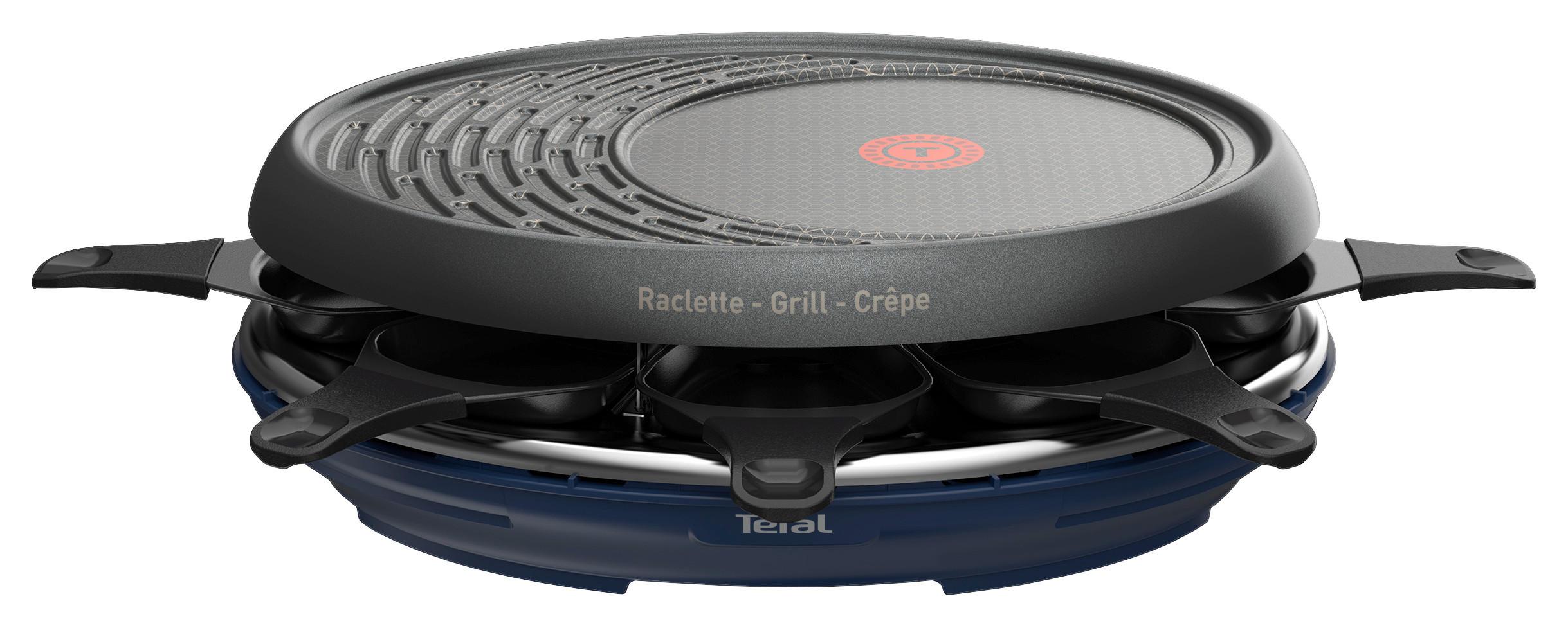 Raclette-grill Re3104 - Schwarz, Basics, Kunststoff/Metall (39.9/39.9/14.1cm) - Tefal