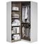Eckschrank Freising B:117cm Alpinweiß Dekor - Weiß, MODERN, Holzwerkstoff (117/197/104cm) Eckschrank Freising B:117cm Alpinweiß Dekor - Weiß, MODERN, Holzwerkstoff (117/197/104cm)