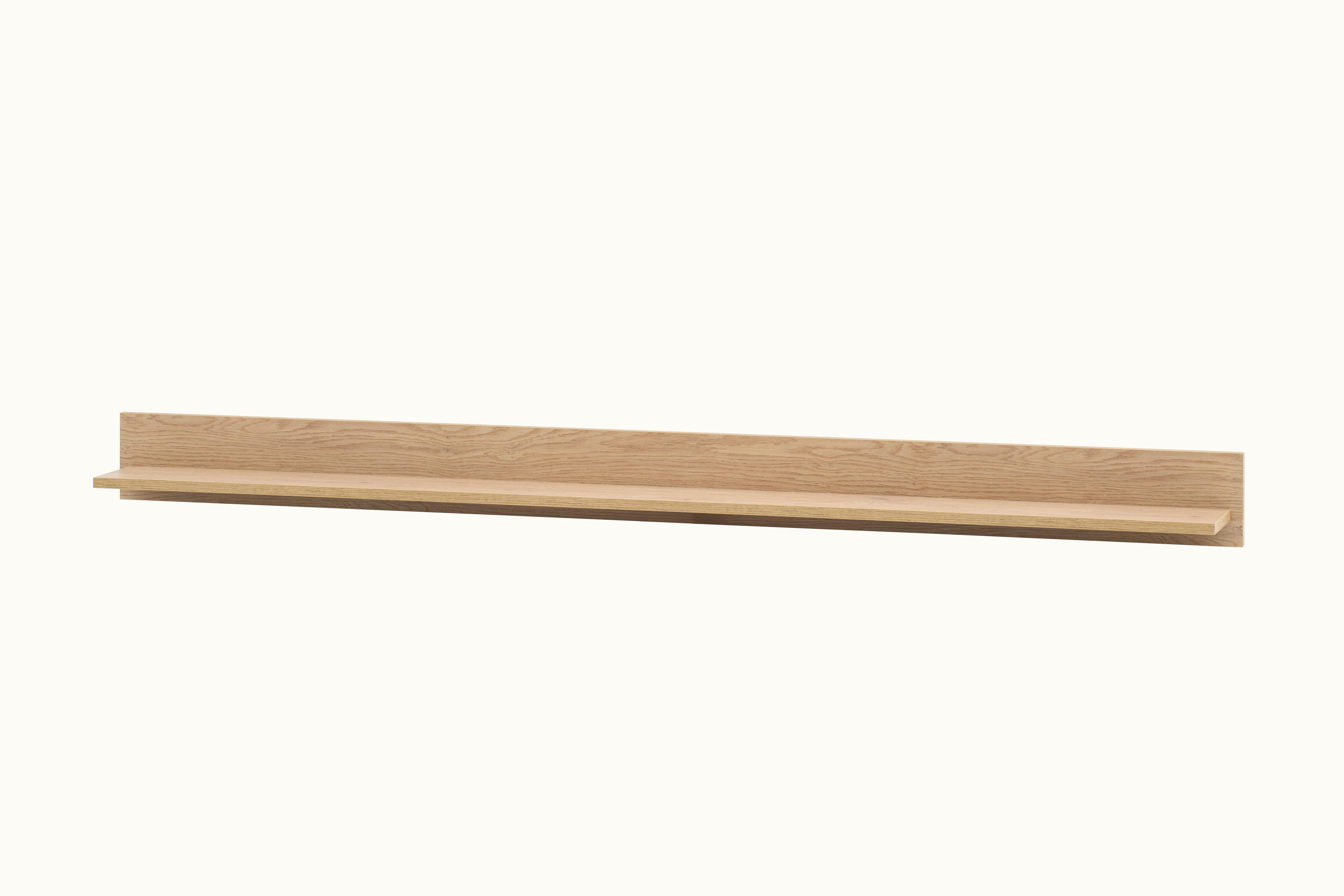 Wandboard Fredericia Eichefarben Kaschmir B: 195 cm - Eichefarben, Design, Holzwerkstoff (195/15/17cm) - MID.YOU