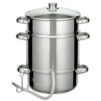 PARNÝ ODŠŤAVOVAČ STEAM JUICER - farba ušľachtilej ocele, Basics, kov (8l) - GSW