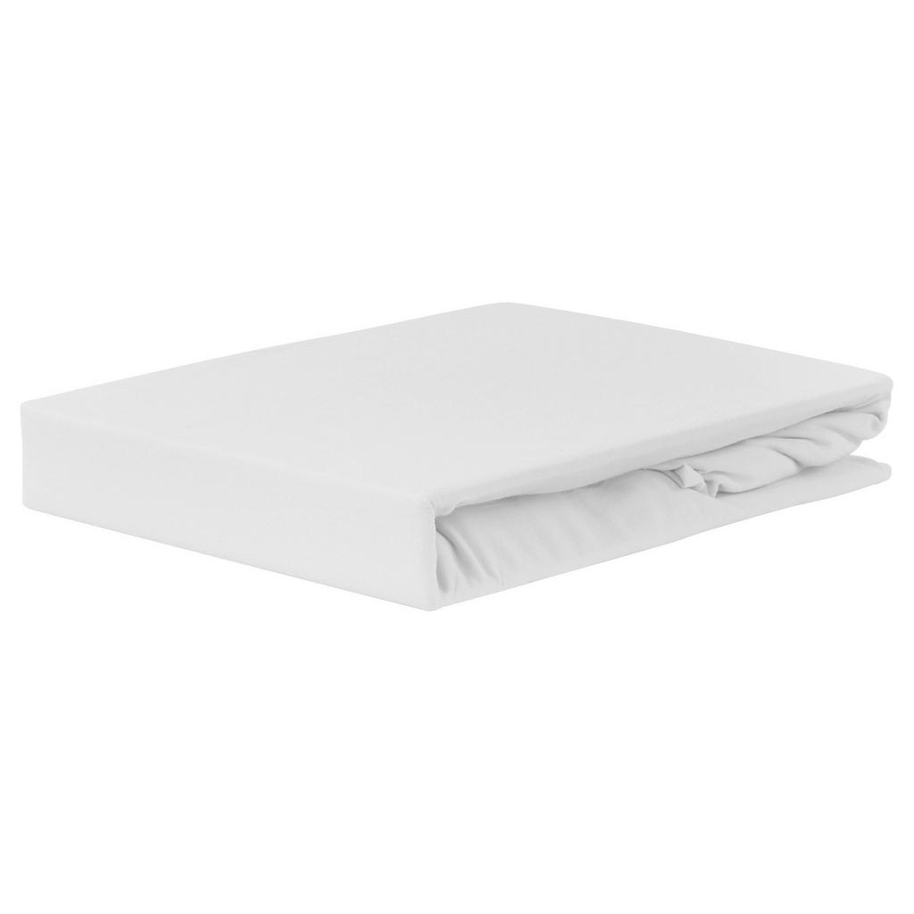 Spannleintuch Jardena Weiß 180x200 Cm Baumwolle