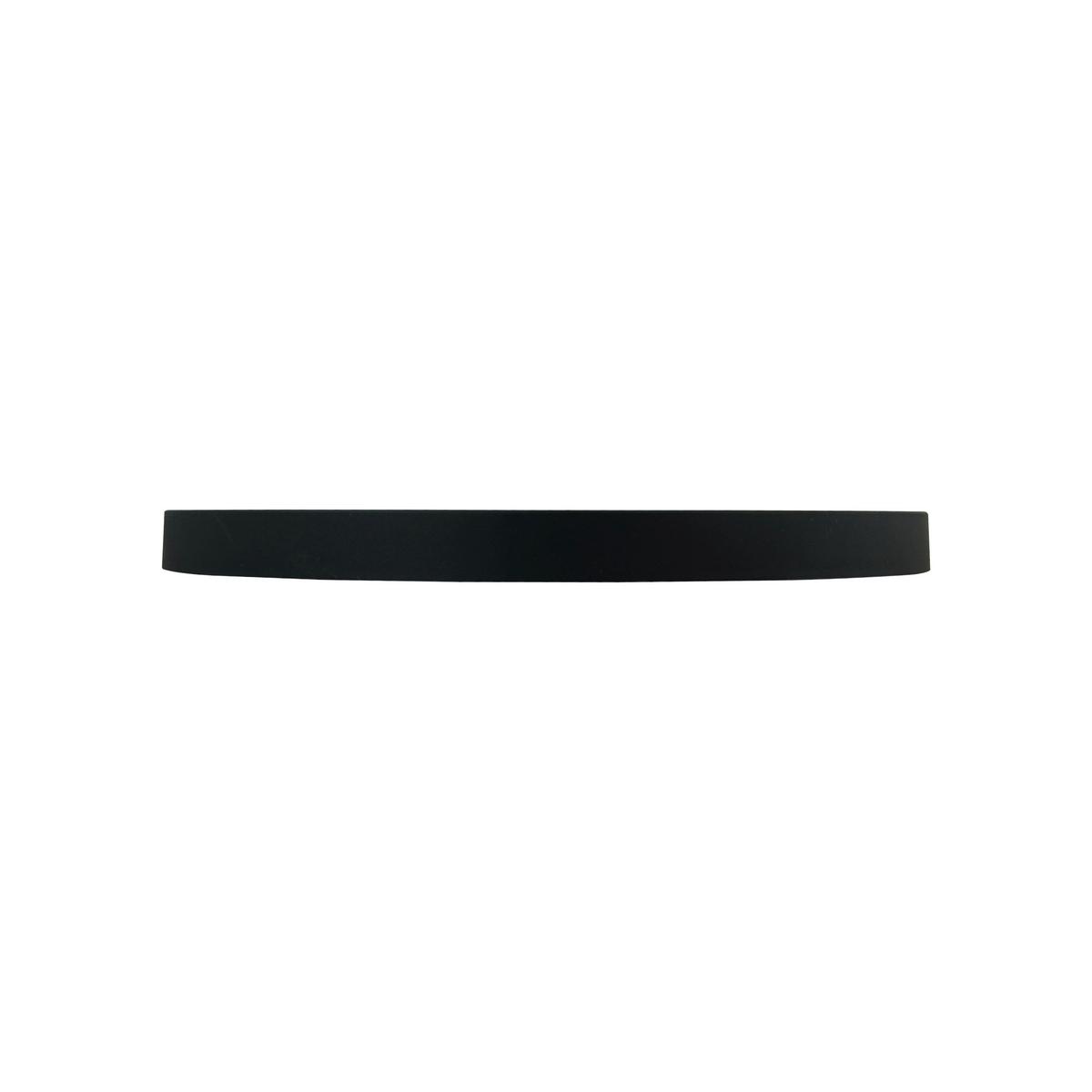 LED-Deckenleuchte 2427500181996 - Schwarz, KONVENTIONELL, Kunststoff (22,5/1,7cm)