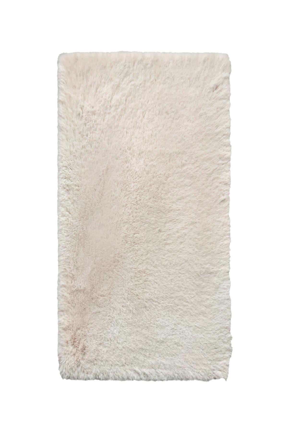 Fellteppich Magarete Beige 80x150 Cm - Beige, Textil (80/150cm) - Luca Bessoni