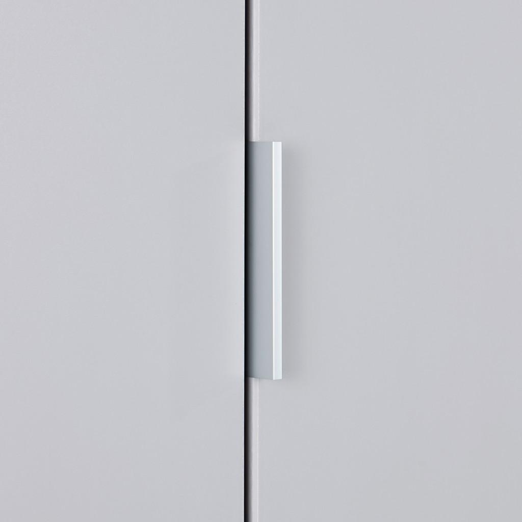 Drehtürenschrank 271 cm Alabama, Hellgrau
