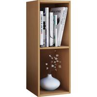 DVD-Regal Mit 2 Fächern Mendas B: 34 cm Buche Dekor - Buchefarben, Basics, Holzwerkstoff (34/72/30cm) - MID.YOU