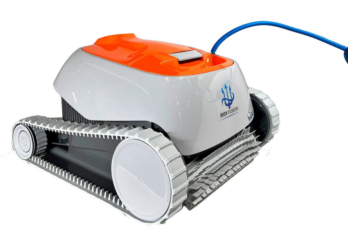 Poolroboter Xeox Poseidon - Orange/Grau, Basics, Kunststoff (43/40/25cm)