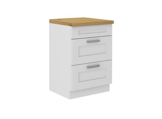 Küchenunterschrank Luisa Usk602a - Weiß, KONVENTIONELL, Holzwerkstoff (60/86/60cm) Küchenunterschrank Luisa Usk602a - Weiß, KONVENTIONELL, Holzwerkstoff (60/86/60cm)